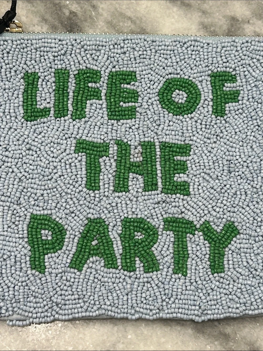 Kate Spade x Target Life of the Party Beaded Clutch NWT 🩵💚